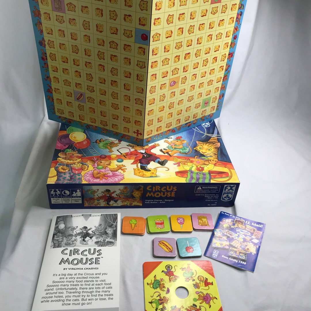 Vintage FX Schmid Circus Mouse Game 1997 USA COMPLETE - Etsy