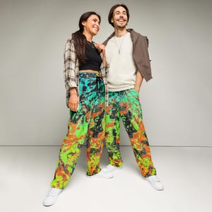 Wide-leg joggers