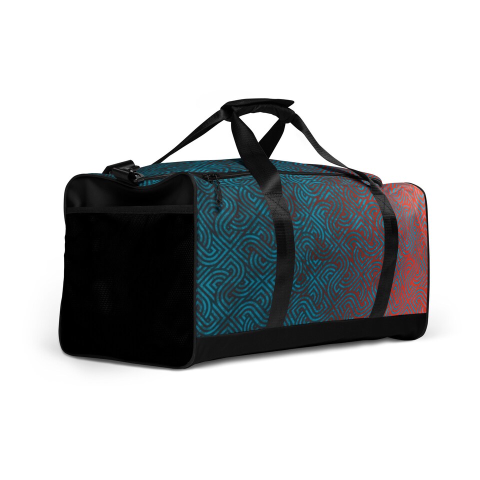 Discover Graphic Art Duffle bag