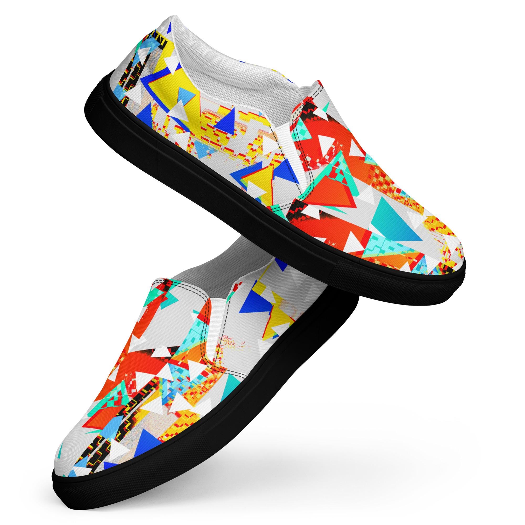 Men's slip-on canvas shoes