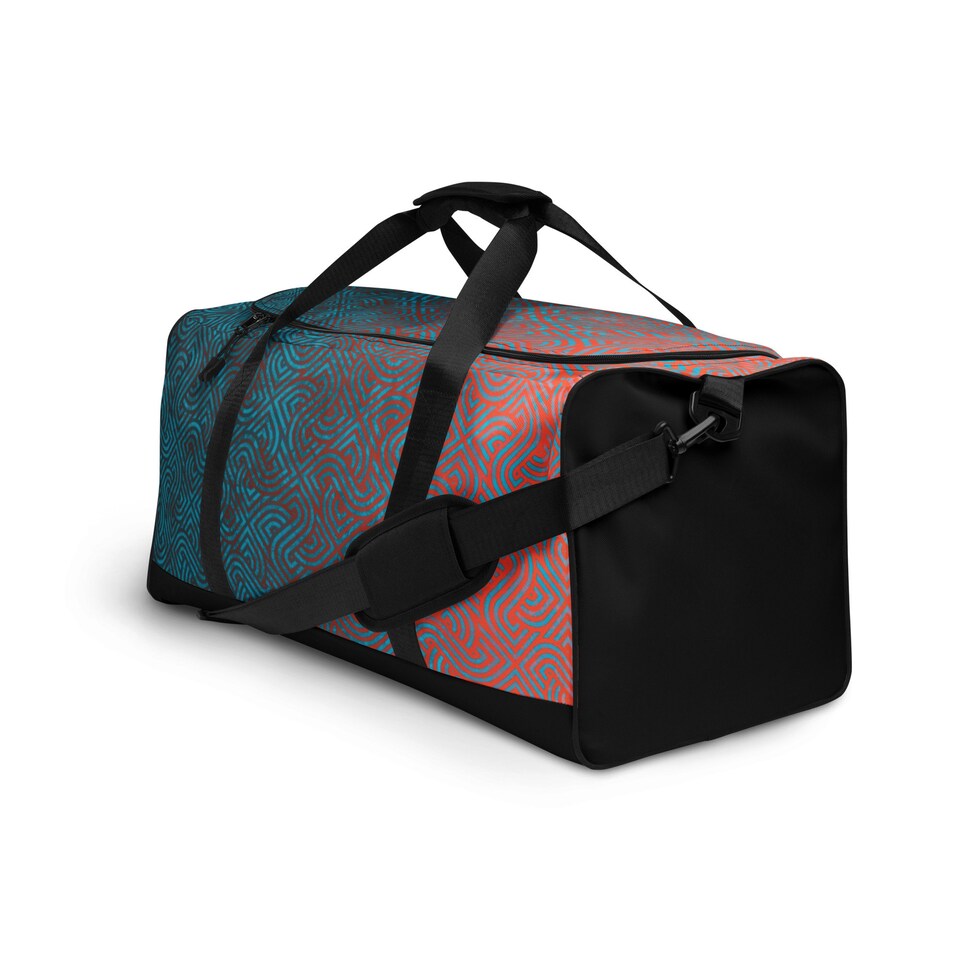 Discover Graphic Art Duffle bag