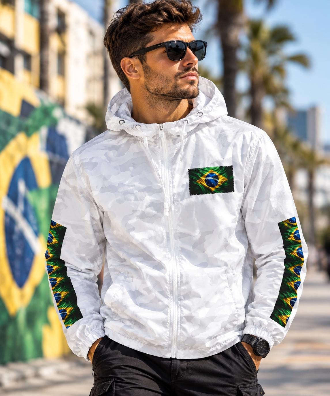 ブラジルウィンブレ Brazil Windbreaker - Etsy