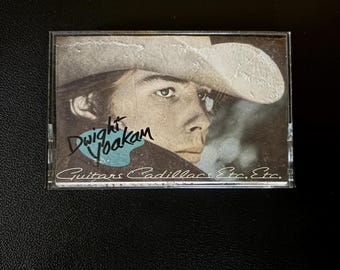Dwight Yoakam Guitars Cadillacs Cassette Tape Warner Bros 80s Neo Traditional Country Classic