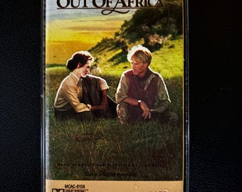 Vintage Out of Africa Movie Soundtrack Cassette Tape