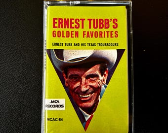 Ernest Tubb Golden Favorites Cassette Tape Factory Sealed Unopened Classic Country Honky Tonk