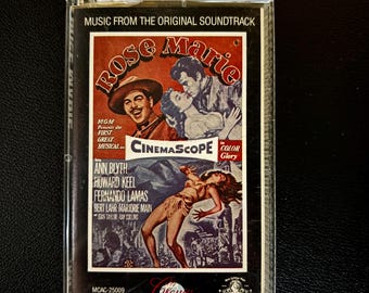 Vintage Rose Marie Movie Soundtrack Cassette Tape