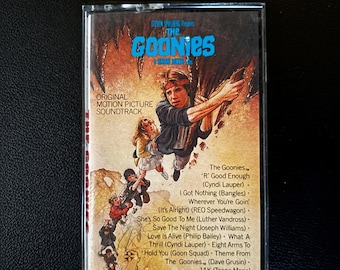 The Goonies Soundtrack Cassette Tape 1985