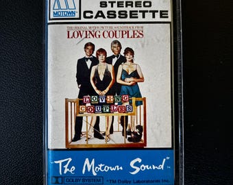 Loving Couples Movie Soundtrack Cassette Tape Motown Records Original Film Score Rare 1980 Release