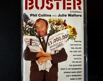 Buster Movie Soundtrack Cassette Tape Phil Collins Retro 80s Pop Rock