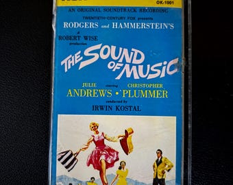 Vintage The Sound of Music Movie Soundtrack Cassette Tape