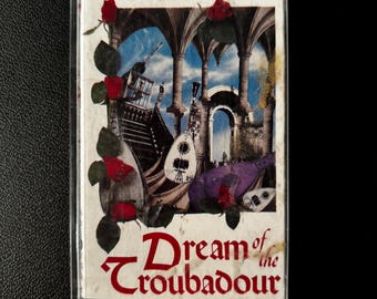 Dream of the Troubadour Cassette 1989 Sundown Records Instrumental Renaissance Classical Guitar