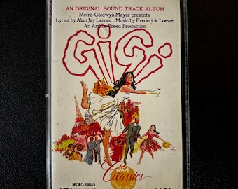 Gigi Movie Soundtrack Cassette Tape MCA Records Classic Film Musical