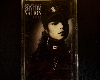 Janet Jackson's Rhythm Nation 1814 Cassette Tape