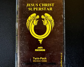 Jesus Christ Superstar Cassette Tape - Double-Play Album Set Andrew Lloyd Webber Rock Opera