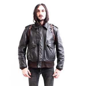 Vintage 1960's/70's SCHOTT Leather G1 Style Bomber Jacket Vintage 1960's/70's SCHOTT Leather G1 Style Bomber Jacket