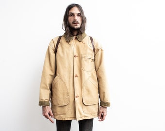 LL BEAN Hunting Chore Jacket 70s . Duck 