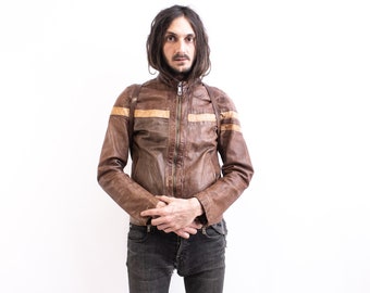 French Pilot Jacket 80s . Air Force Leather Bomber Flight French Pilot Jacket 80s . Air Force Leather Bomber Flight