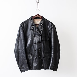 1940s Swedish Leather Coat - Etsy