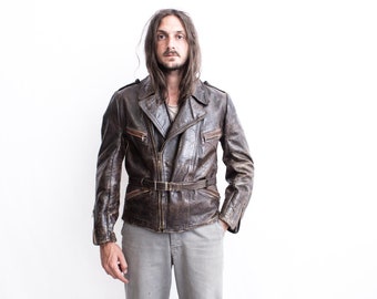 1940年代のドイツ製モーターサイクルジャケット。アンティークバイカー