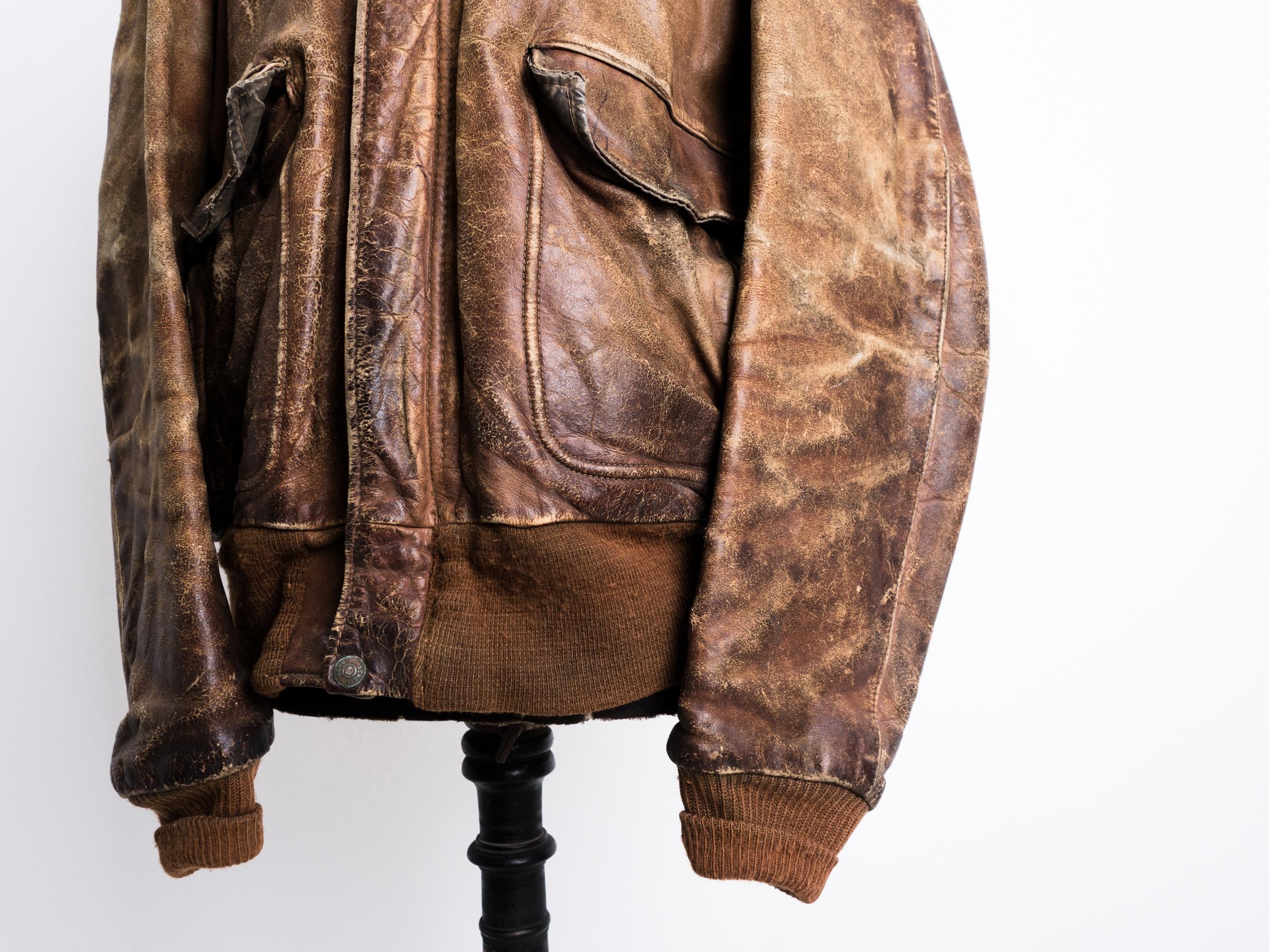 メンズ 80s〜90s schott A-2 real leather flight