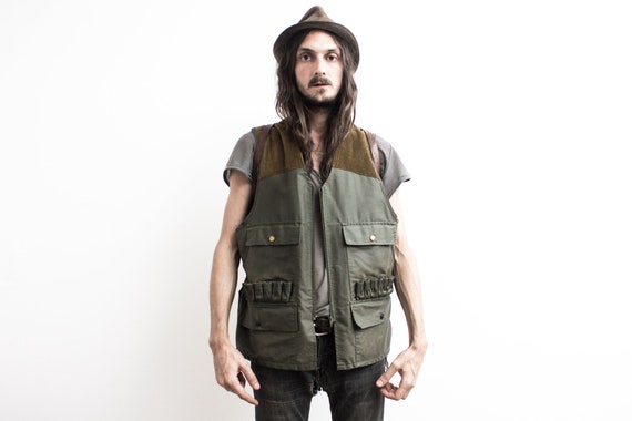 Hunting Vest 60s Hunter Waistcoat Field 