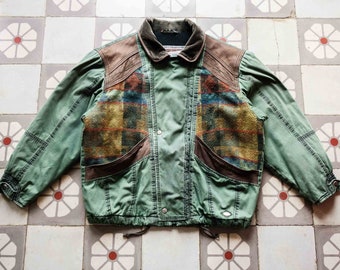 1970s Faded Cotton Field bomber Jacket____