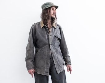 Chaqueta de trabajo DICKIES de los años 70. Chaqueta de lona de algodón. Chaqueta de trabajo retro de lona. Abrigo. Ropa utilitaria.