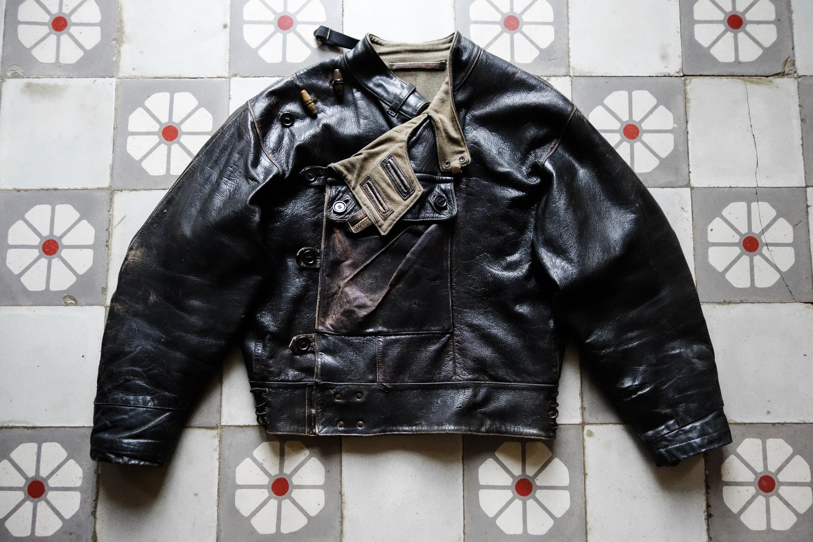 50s Sweden Leather Jacket - Etsy