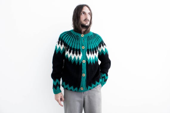 Pull islandais des années 1970 LOPAPEYSA Pull nordique