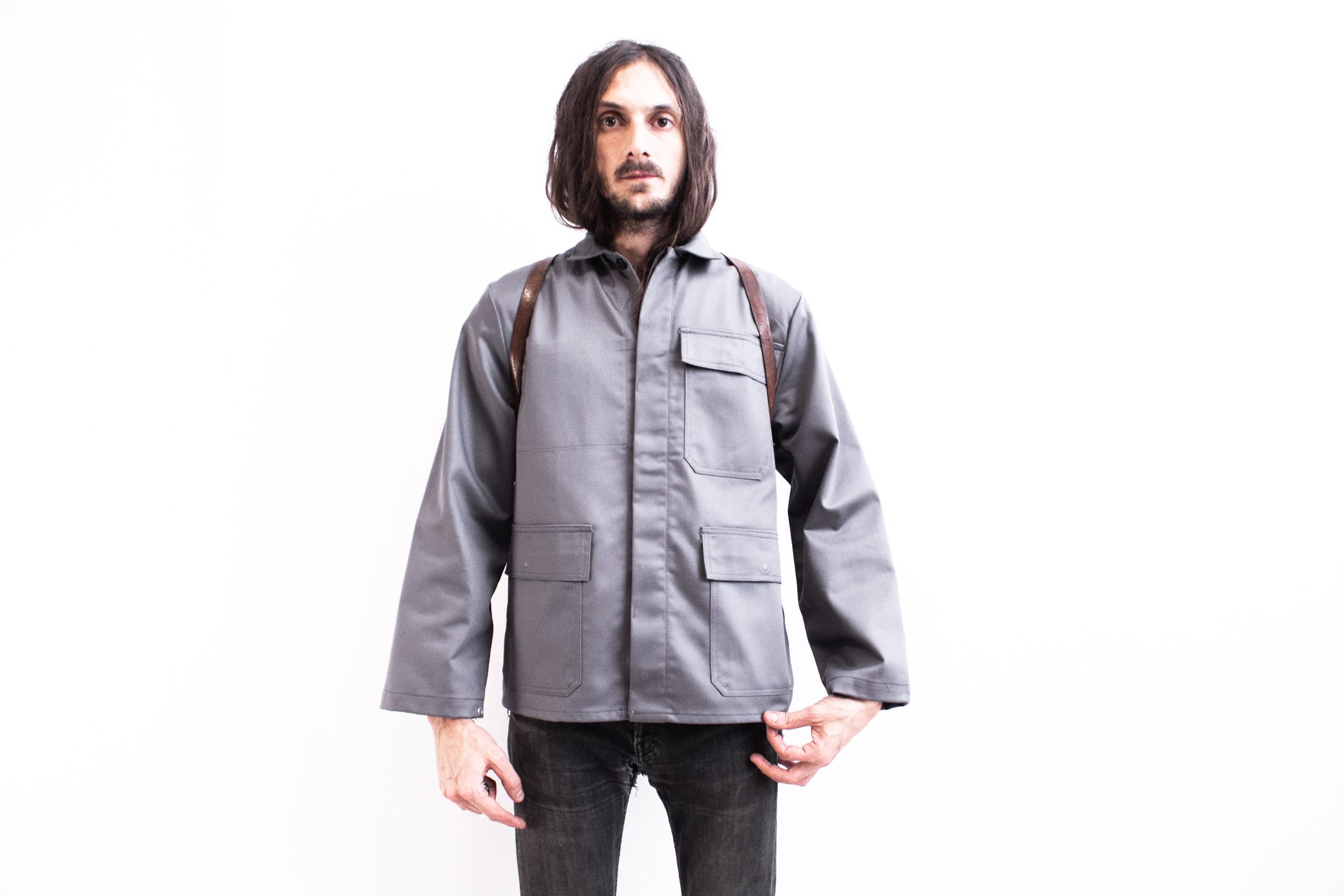 ジャケット・アウター 30s Special Vintage \"Gray Moleskin\" JKT 30s Special Vintage Gray Moleskin JKT