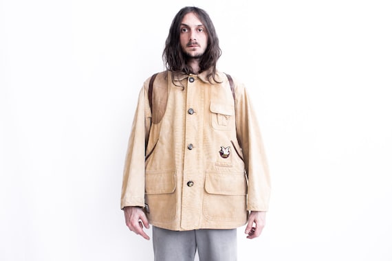 CHEVIGNON Hunting Jacket Duck Cotton American Style . Canvas  