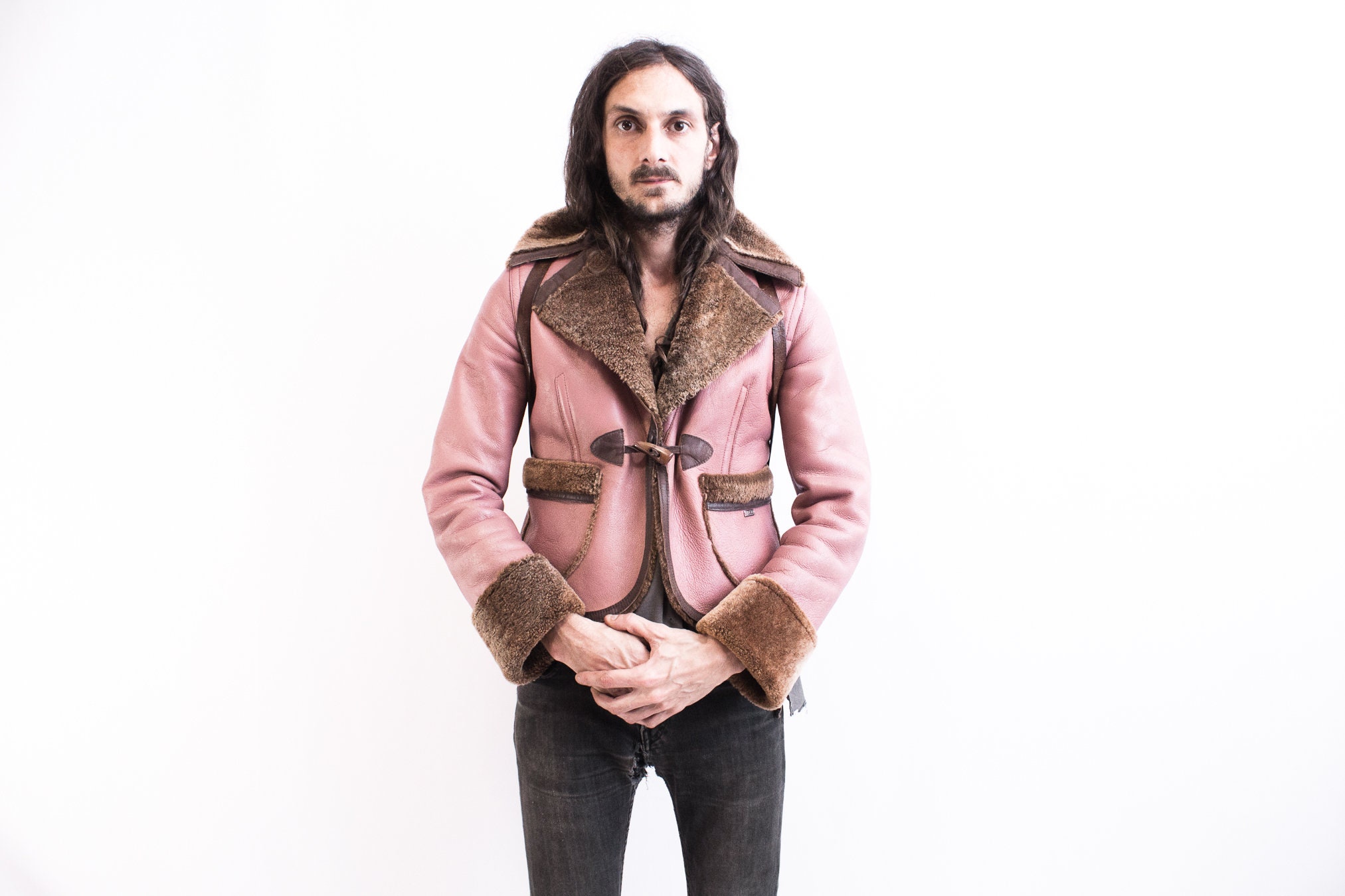 90s ICEBERG レザーボンバージャケット ICEBERG レザージャケット パファーレザージャケット 90年代