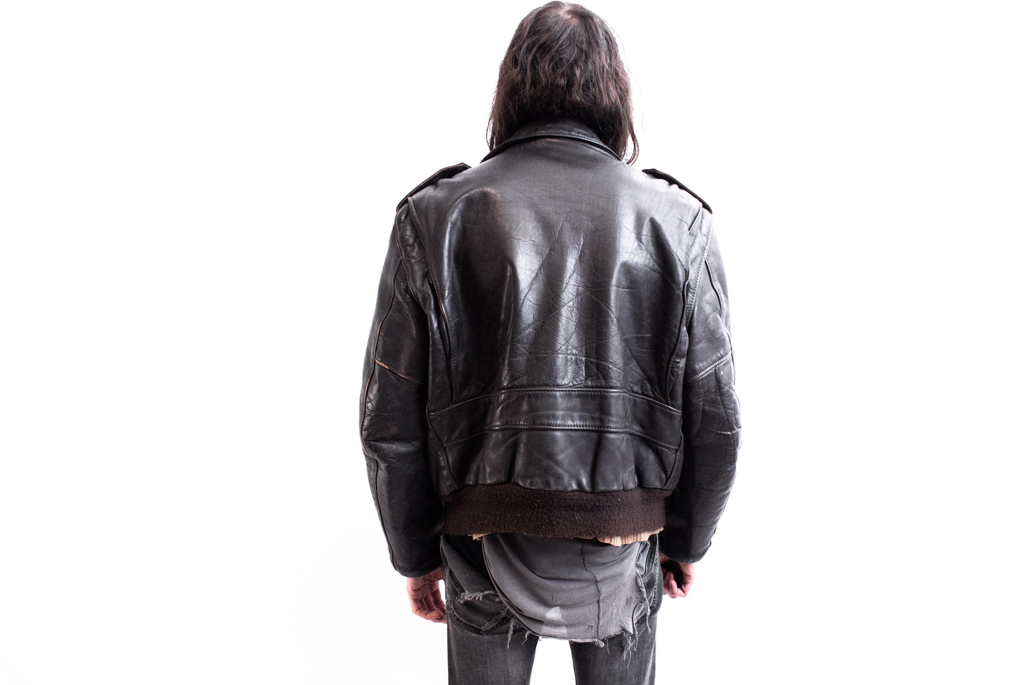Classic SCHOTT A-2 Flight Jacket With TALON Zippers Classic SCHOTT A-2 Flight Jacket With TALON Zippers