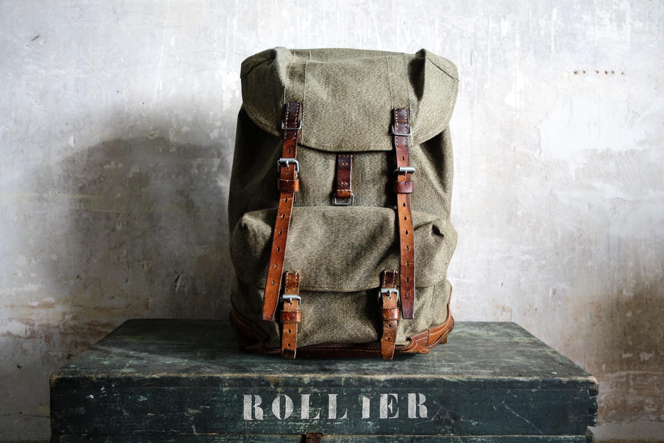 Zaino Vintage Zaino Militare Esercito Svizzero Vintage Zaino