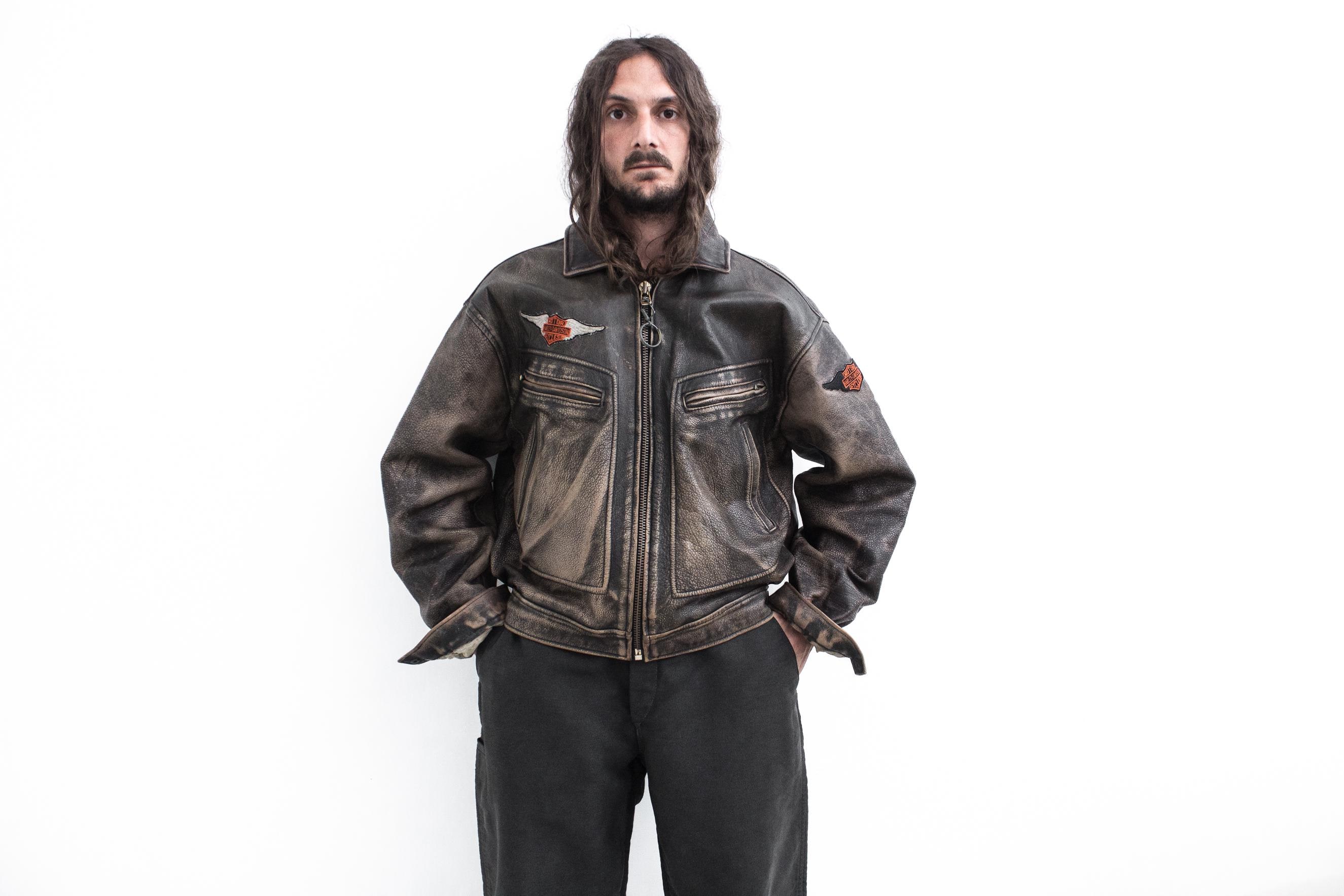 Chicago Police Leather Jacket - Etsy