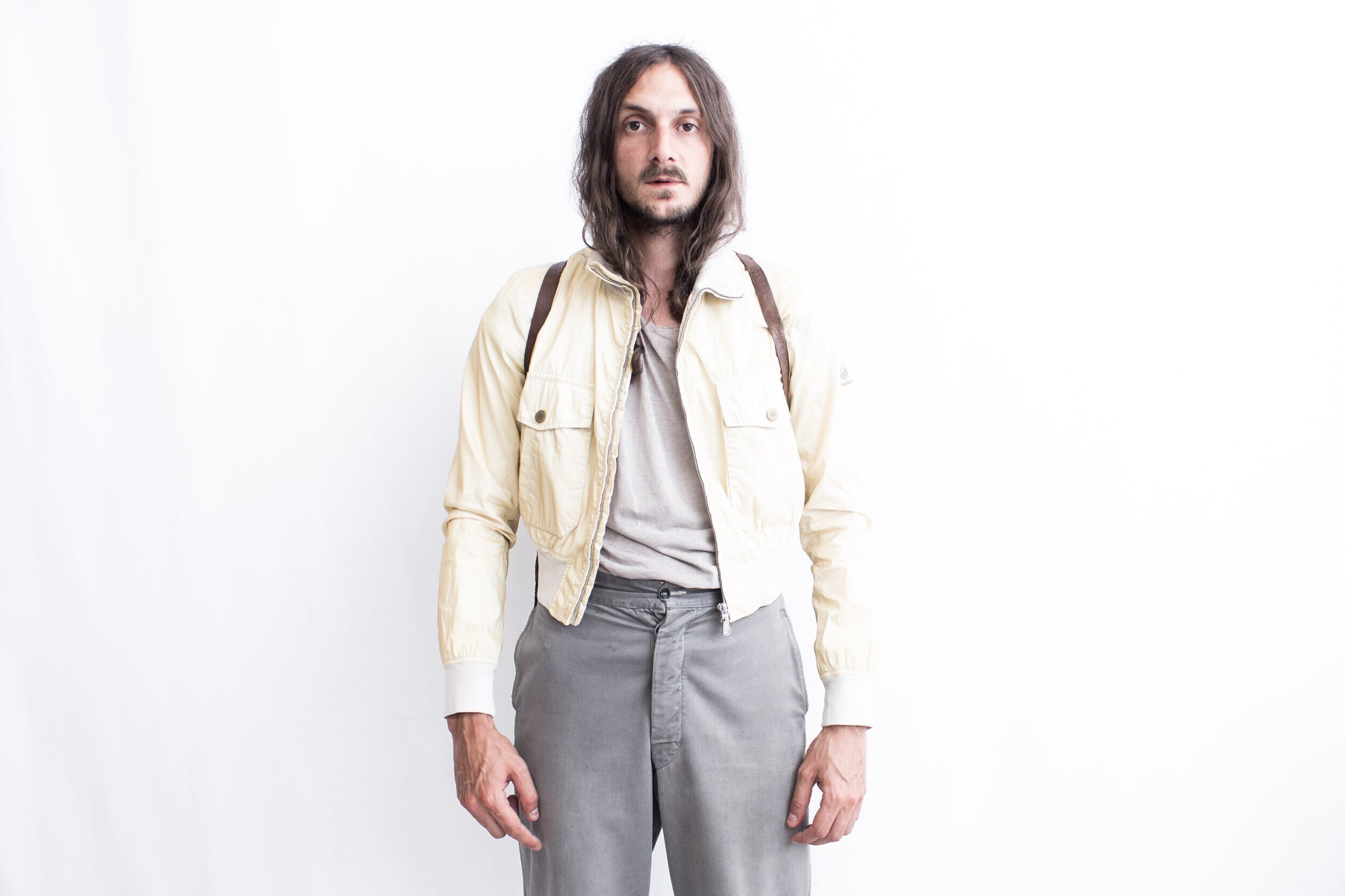 90s BELSTAFF International  Leather Jacket . Trialmaster Biker Leather Bomber Jacket . Racing Moto Horsehide