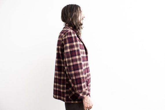 flannel smoking jacket