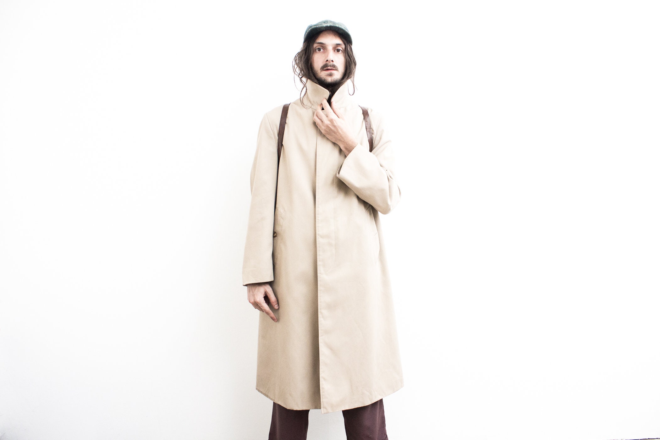 Burberry Nova Check Single Breasted Coat 80s . Trench Coat Burberry Nova Check Single Breasted Coat 80s . Trench Coat
