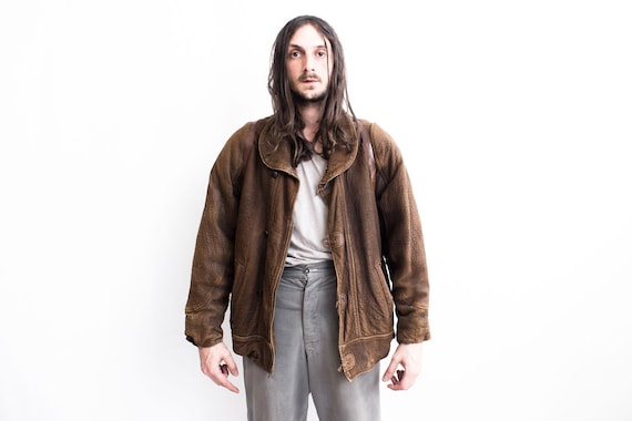 Blouson cuir francais sale