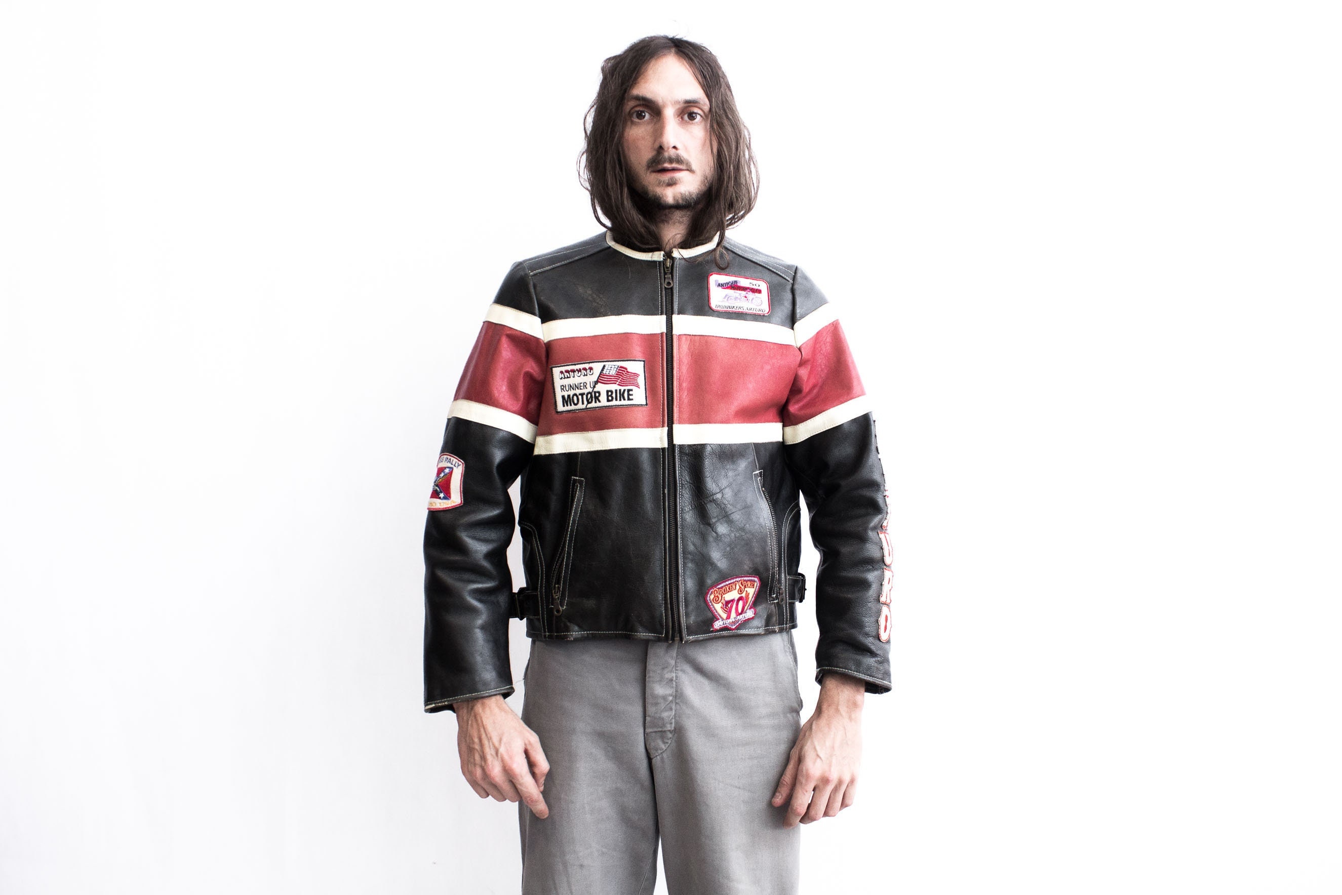 PITIC LEATHER × ARTURO 80's 90's ジャケット