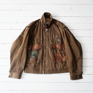 French Cyclist Jacket Leather - Etsy