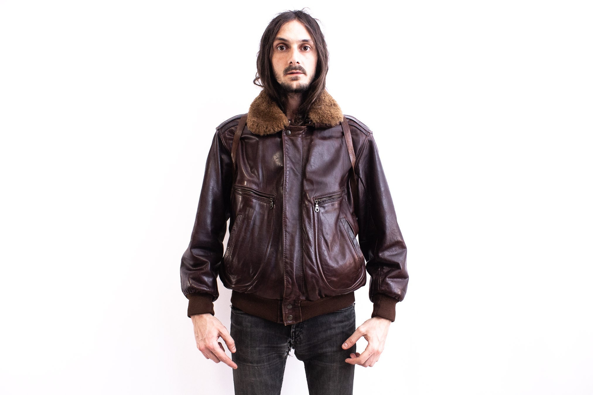 Redskins flight hotsell jacket