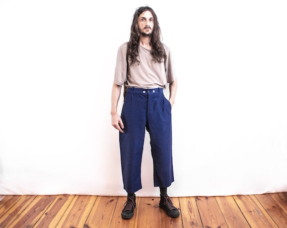 PERFECT MOLESKIN Work Pants Dead Stock 1970s . 33 Inches