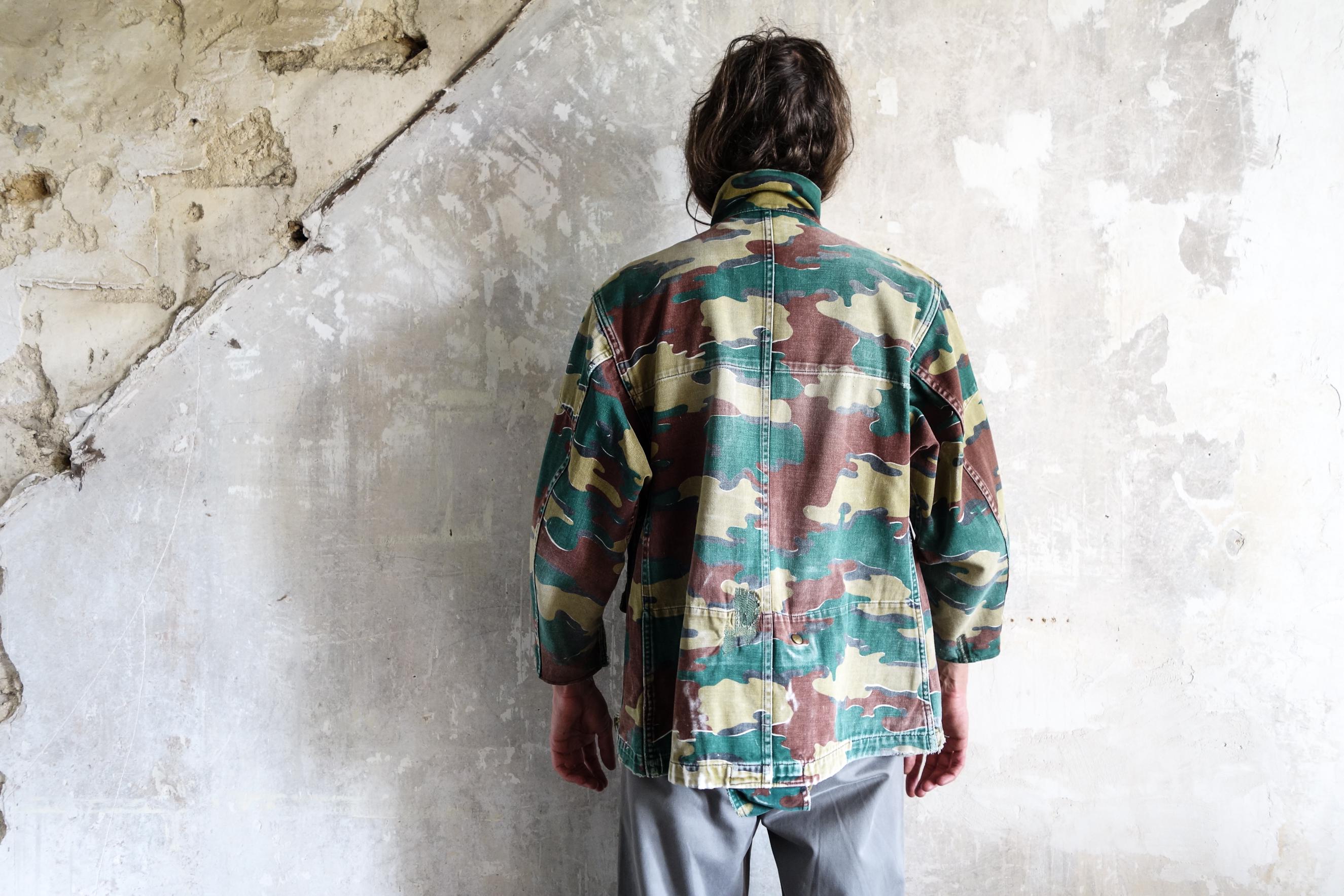 1970s Belgian Paratrooper Denison Smock . Jigsaw Camouflage ABL