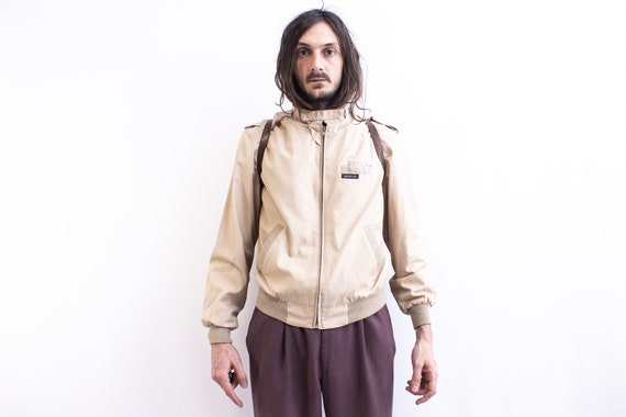 Members Only Bomber Jacket 70s Cream 