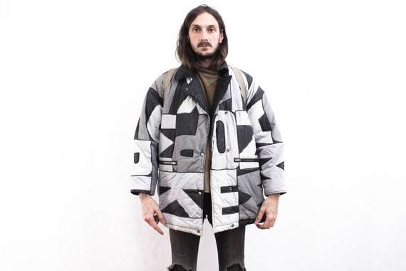 Rare RENÉ DERHY/TX Collab Puffer Jacket French Vi… - image 2