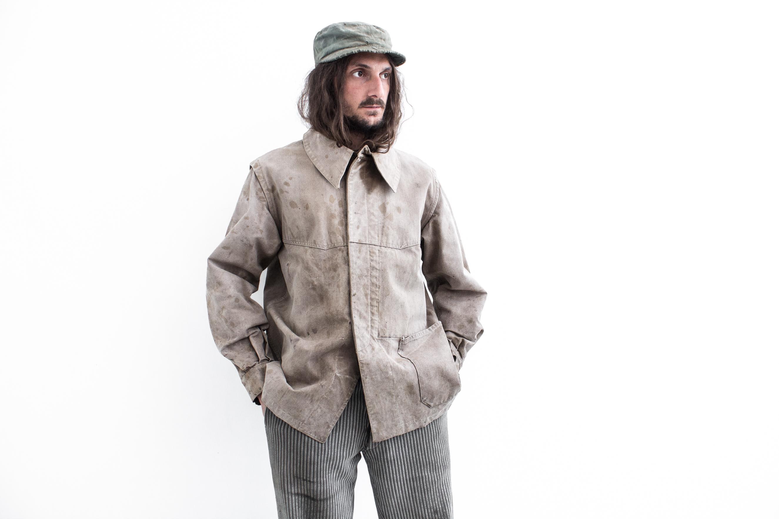 Railway Work Jacket - Etsy