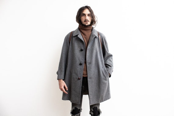 Pendleton 70s Wool Coat Gray Single Ted Pea Australia Pendleton 70s Wool Coat Gray Single, Pendleton Pea Coat Mens Australia