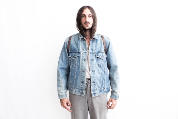 LEVIS デニムジャケット 1980年代 タイプ3。75505 トラッカー