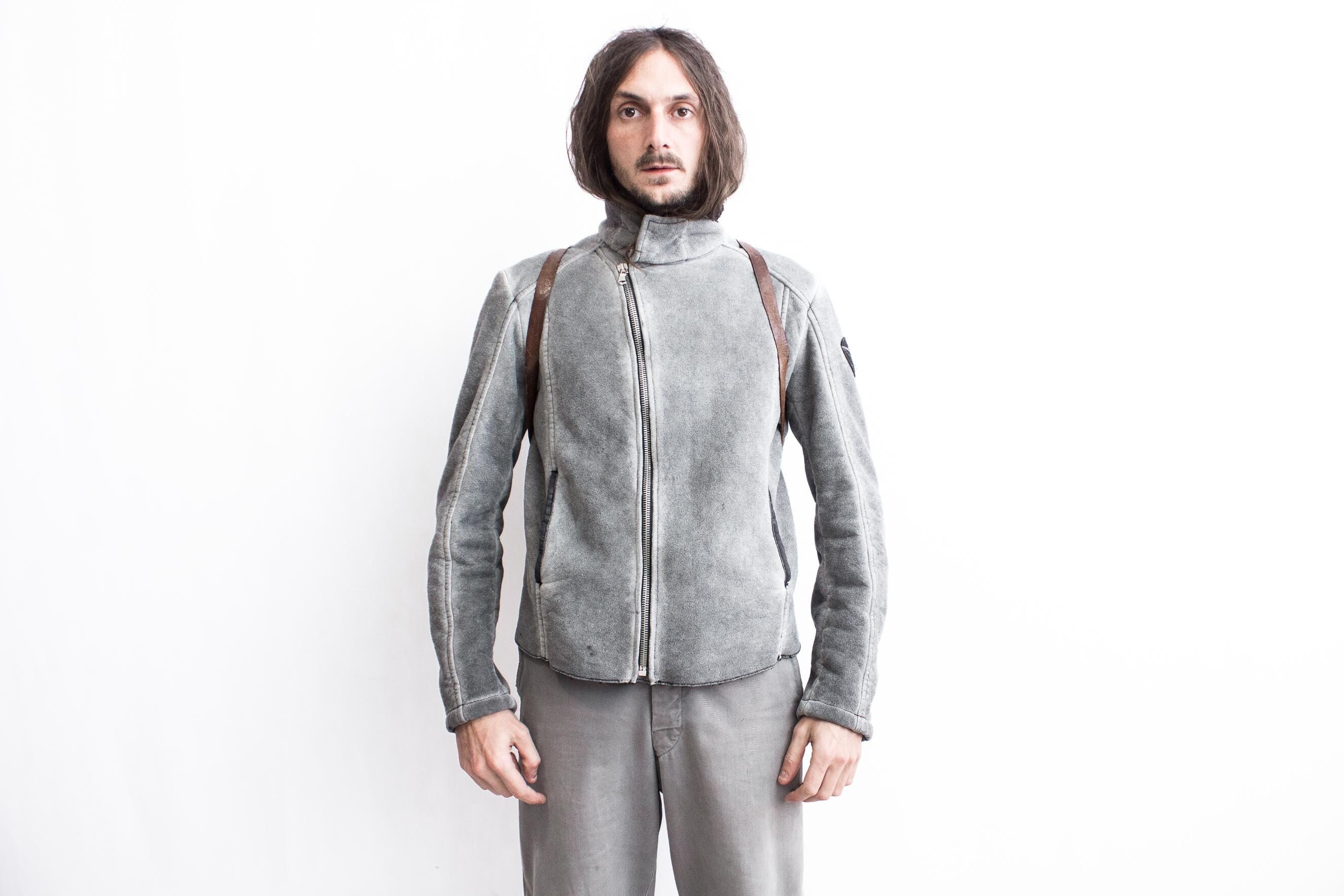 ARMANI JEANS Bomber Jacket 1980s . Designer Blouson Moto ARMANI JEANS Bomber Jacket 1980s . Designer Blouson Moto